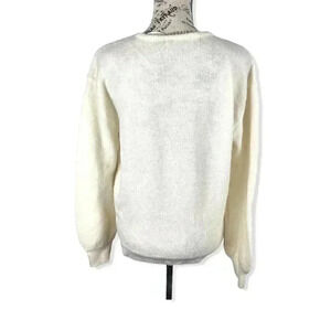 NA-KD Beige Wrap Acrylic pullover Sweater